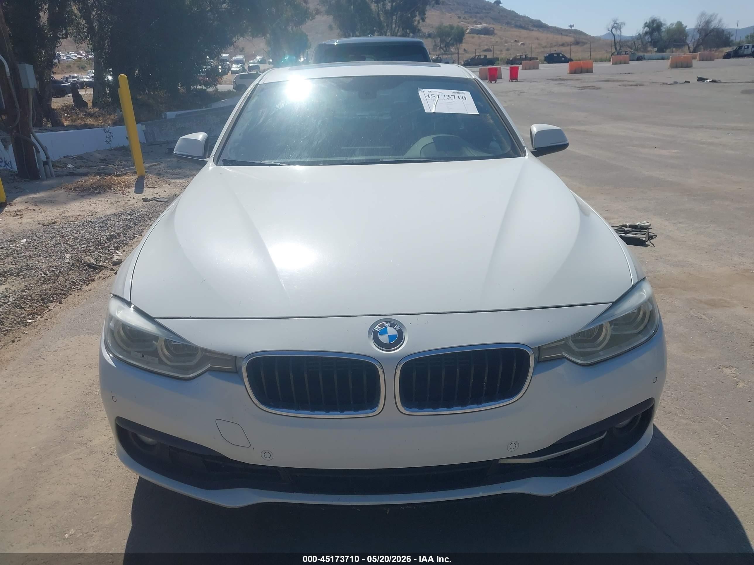 2017 BMW 330E Iperformance VIN: WBA8E1C53HK895224 Lot: 45173710