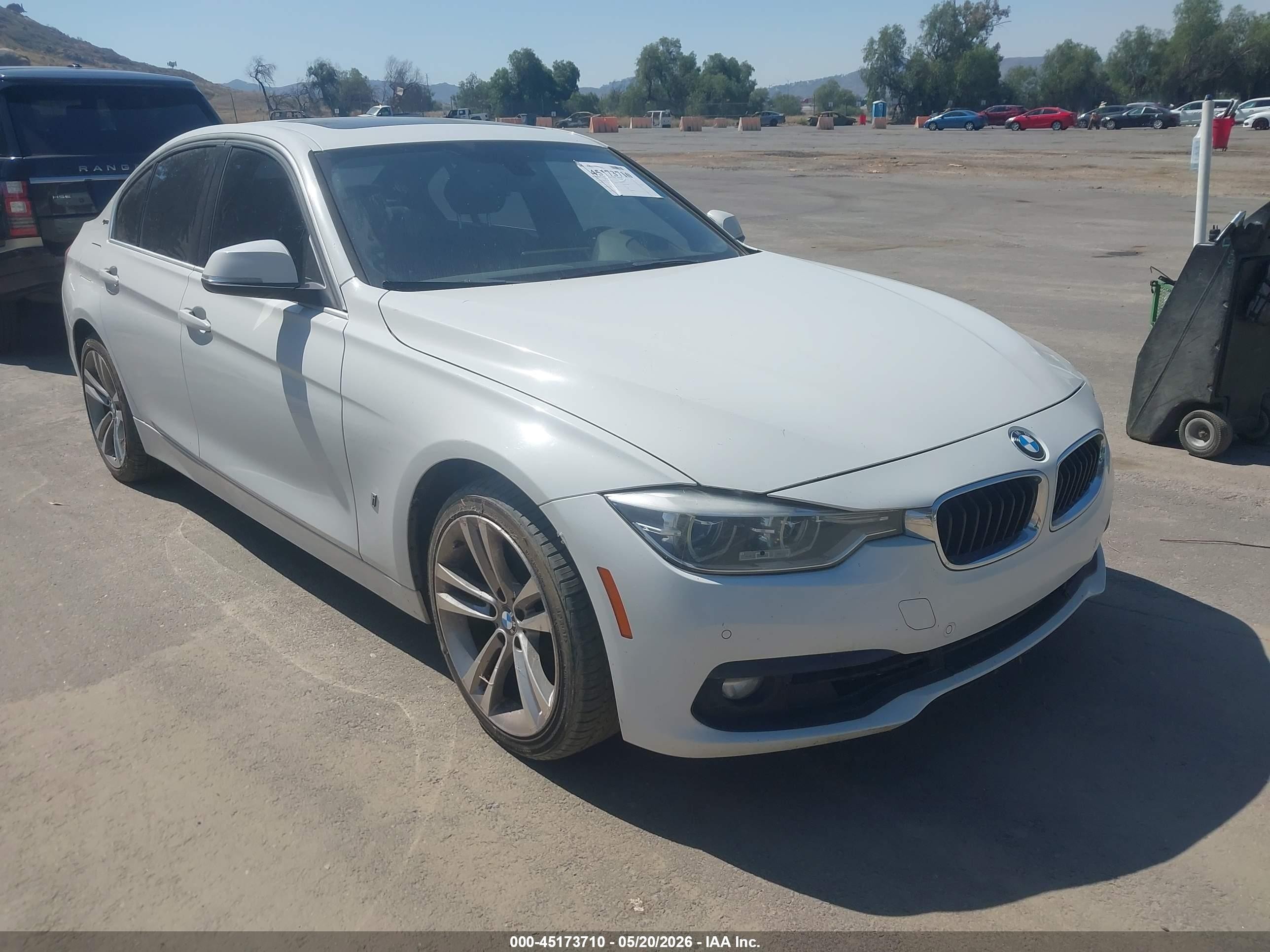 2017 BMW 330E Iperformance VIN: WBA8E1C53HK895224 Lot: 45173710