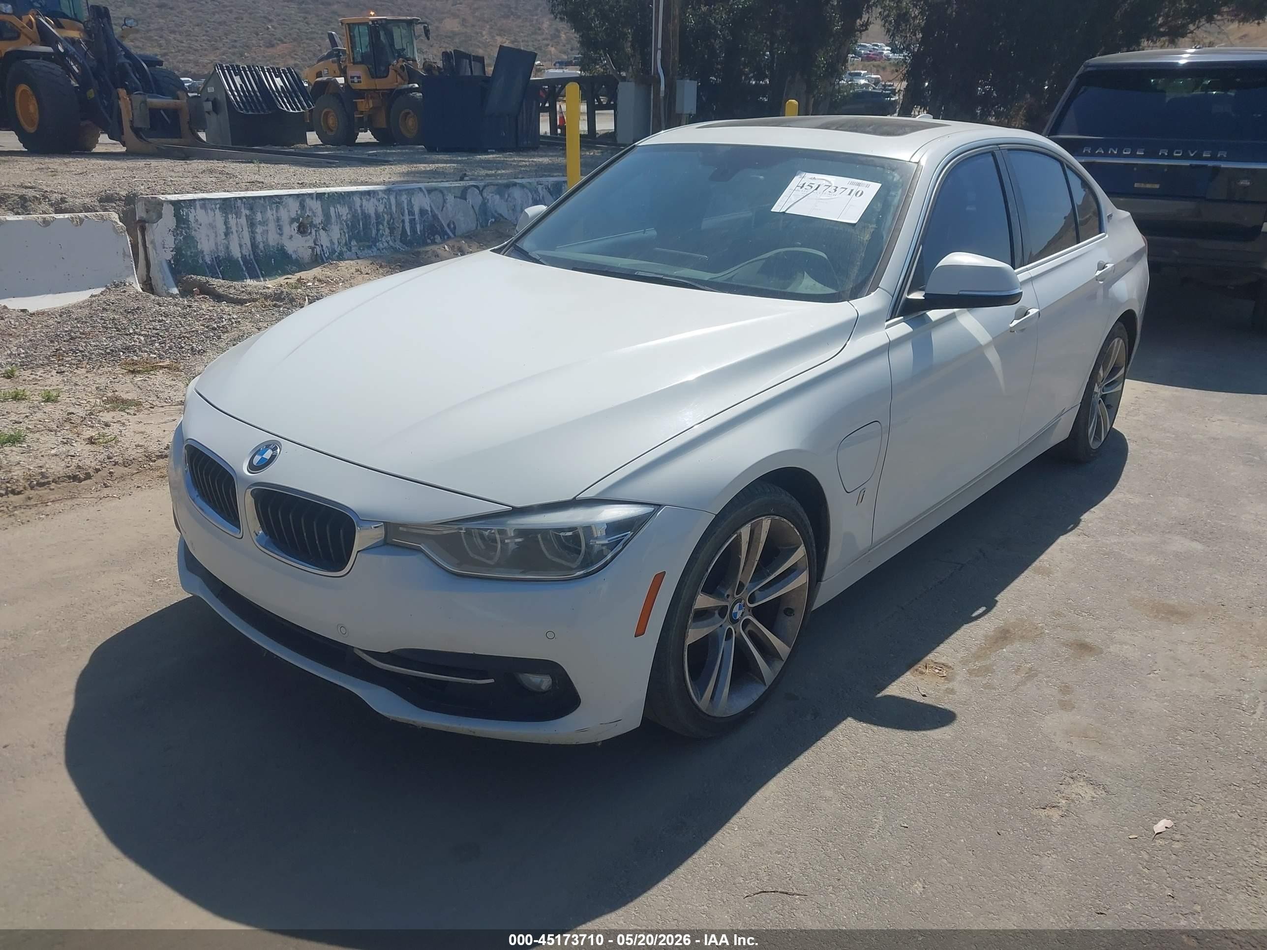2017 BMW 330E Iperformance VIN: WBA8E1C53HK895224 Lot: 45173710