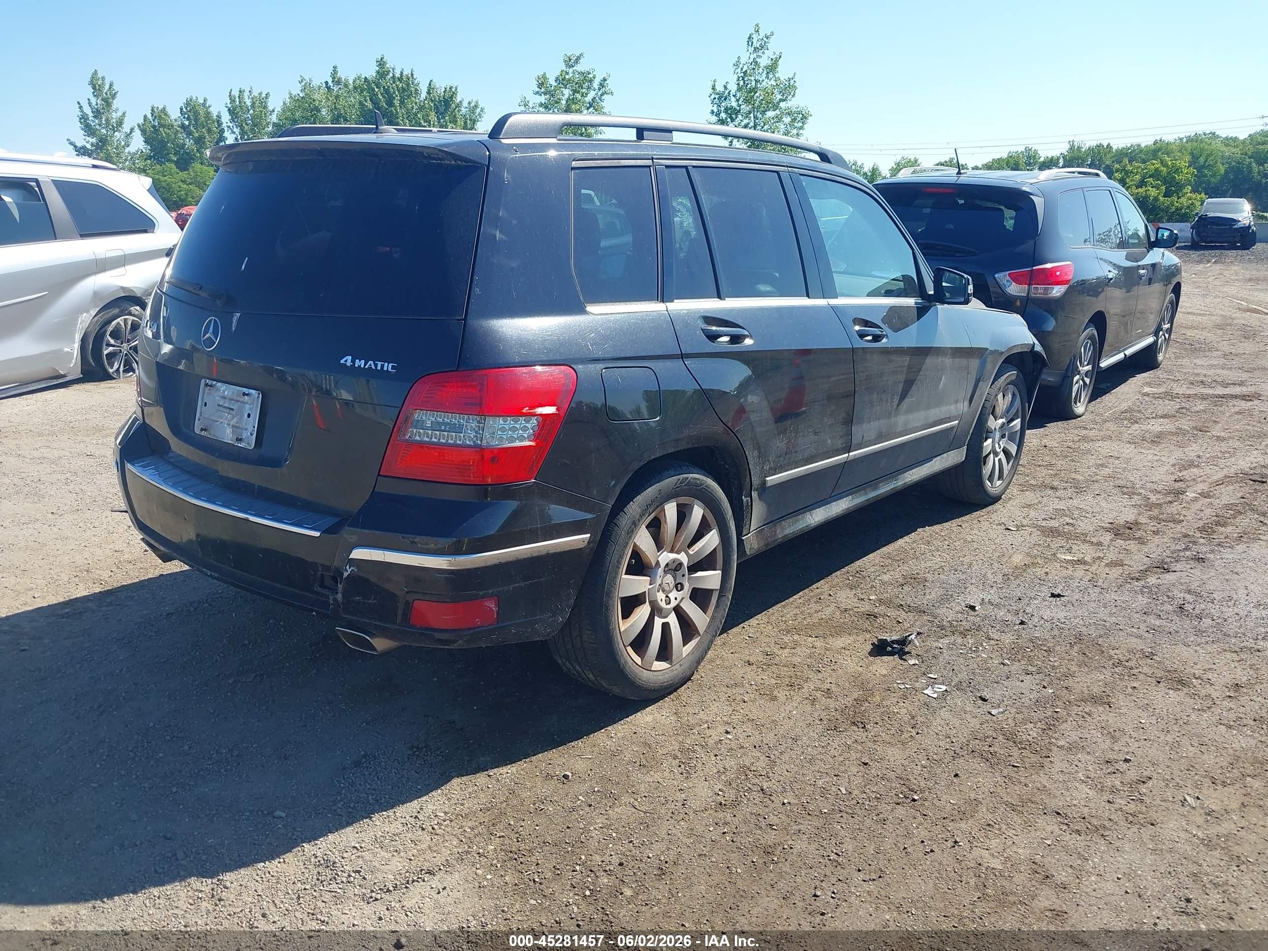 2011 Mercedes-Benz Glk 350 4Matic VIN: WDCGG8HB6BF576569 Lot: 45281457
