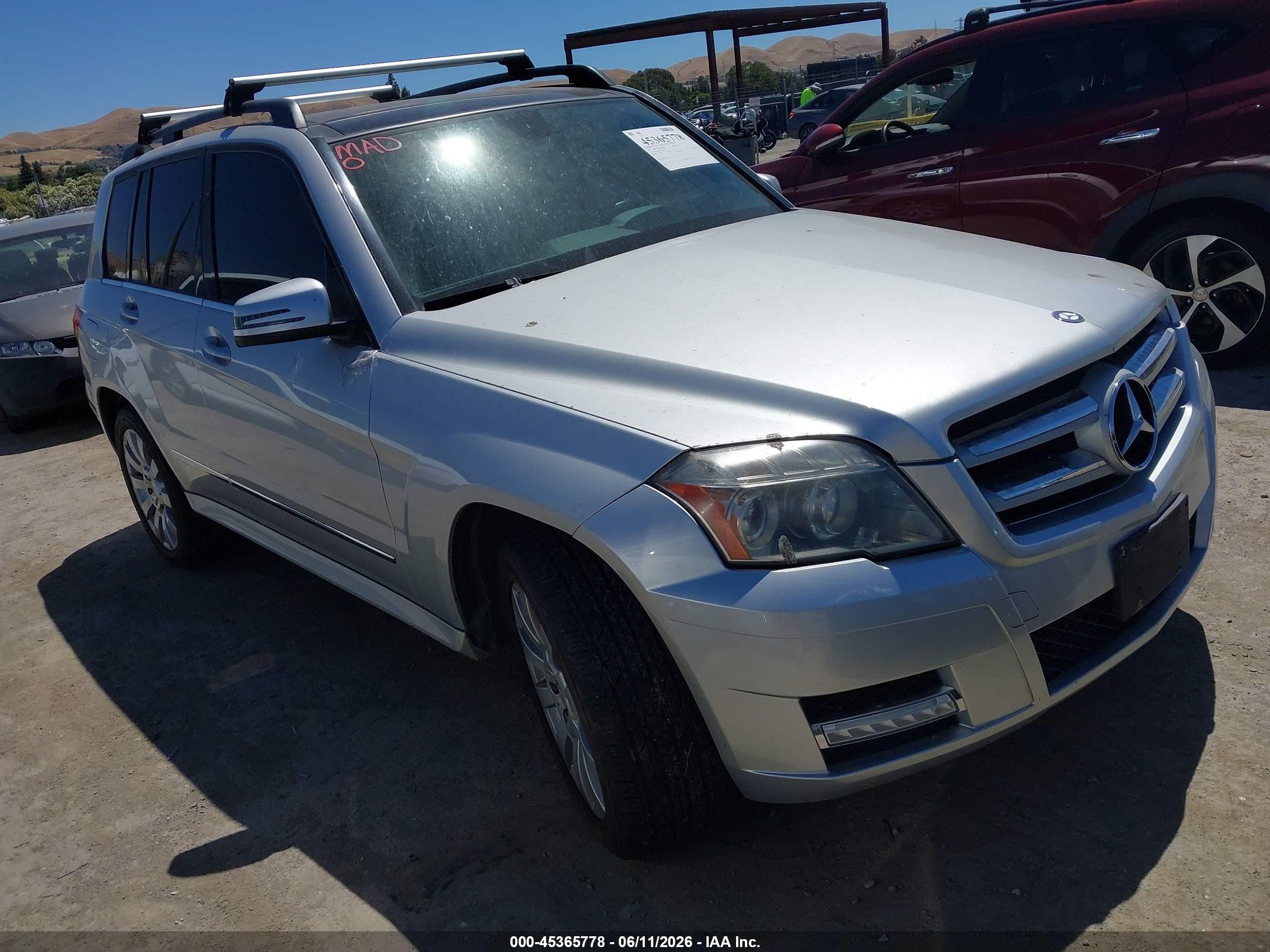 2011 Mercedes-Benz Glk 350 4Matic VIN: WDCGG8HB6BF537710 Lot: 45365778