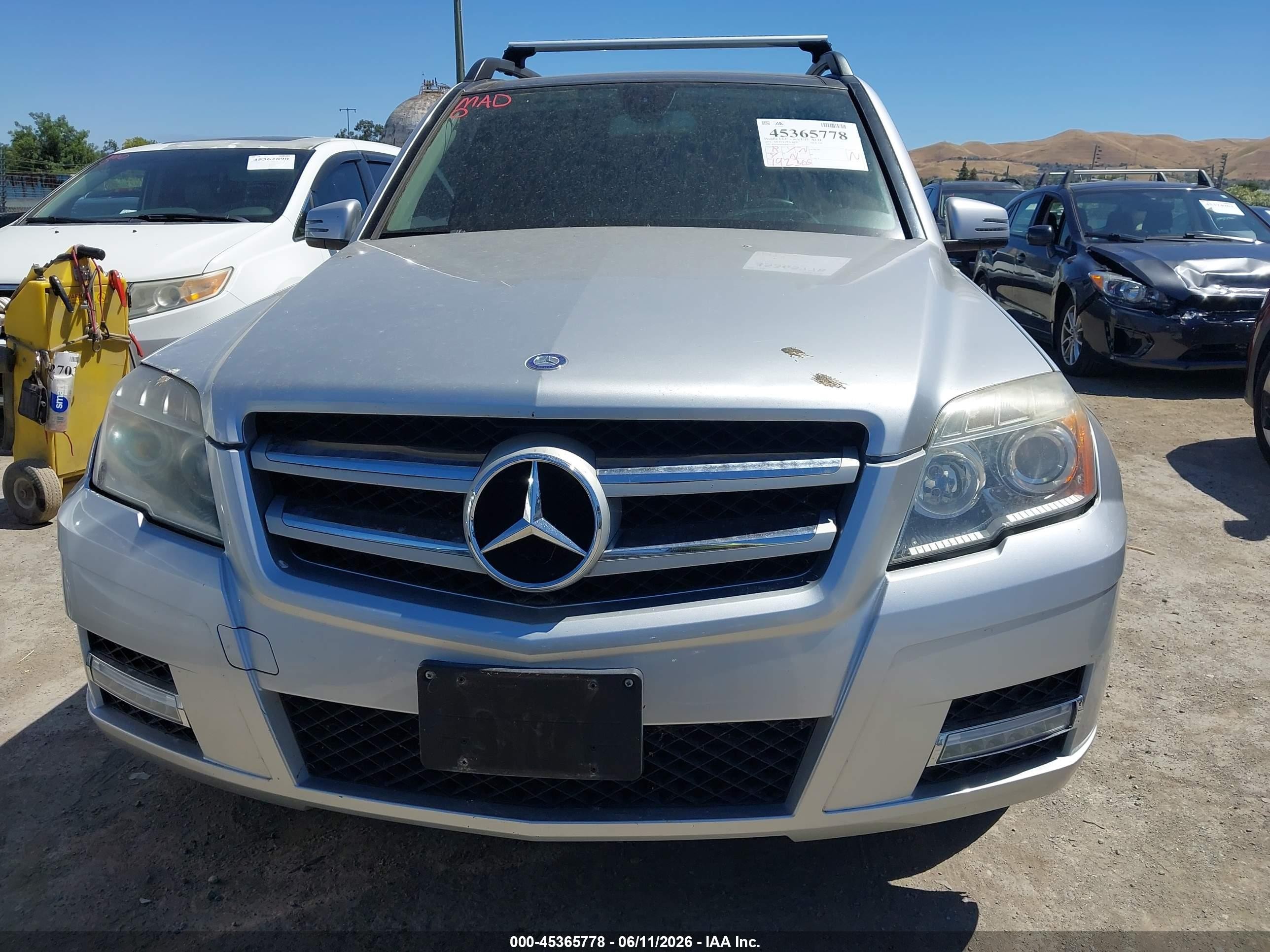 2011 Mercedes-Benz Glk 350 4Matic VIN: WDCGG8HB6BF537710 Lot: 45365778