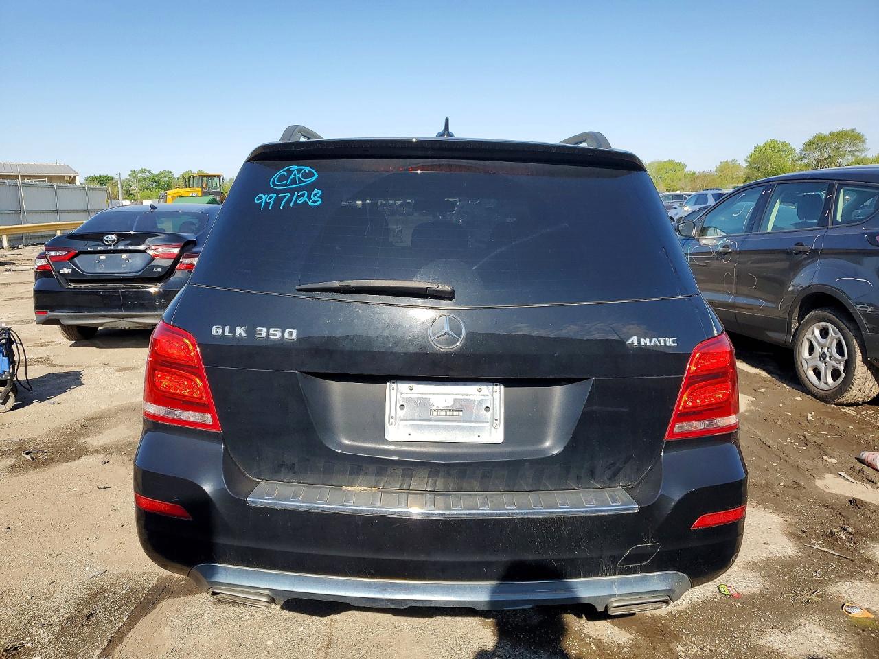 2013 Mercedes-Benz Glk 350 4Matic VIN: WDCGG8JB3DF997128 Lot: 52654496